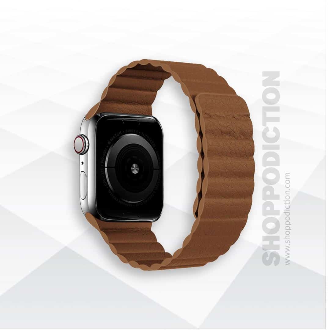 Soft Leather Magnetic Strap