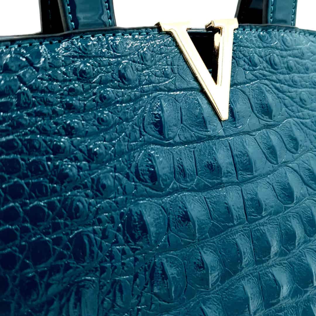 Hermès Kelly 32 Blue Cobalt Matte Alligator Bag