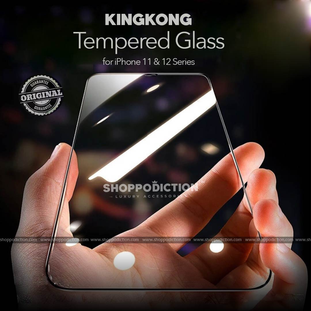 KingKong Tempered Glass Strongest & Original Screen Feel for iPhone 11 & 12 Series