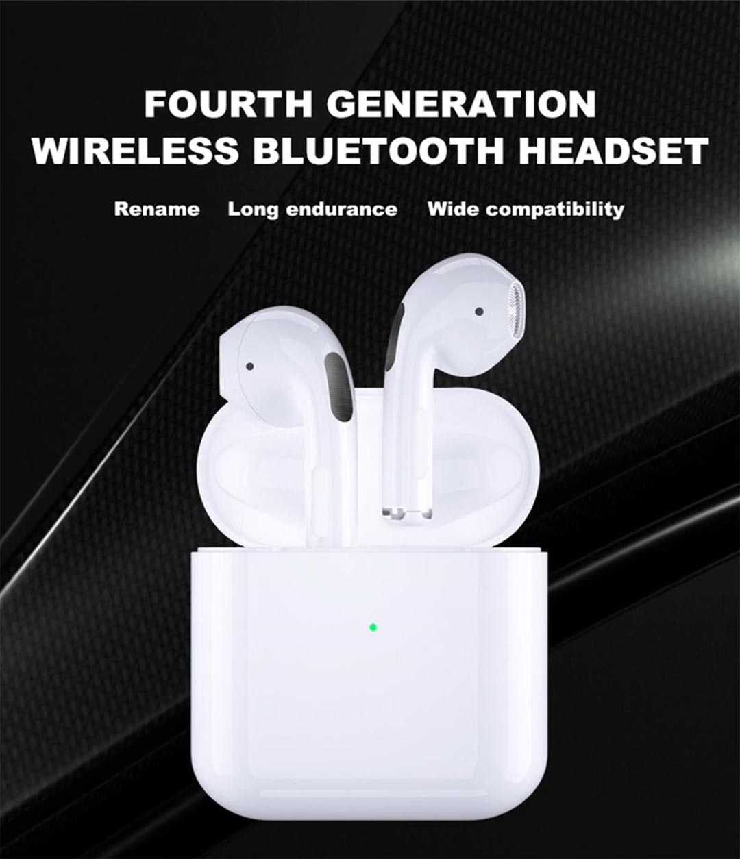 Wireless Bluetooth Earphone Gen 4 for Android & iPhone