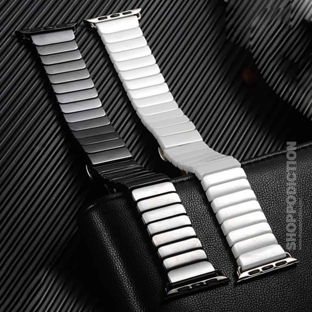 Metal Apple Watch Band 42mm 44mm 45mm Stainless Steel Strap with TPU Cover,  WristBand Link Bracelet Chain for iWatch Series 7 6 5 4 3 2 1 SE -  Walmart.com