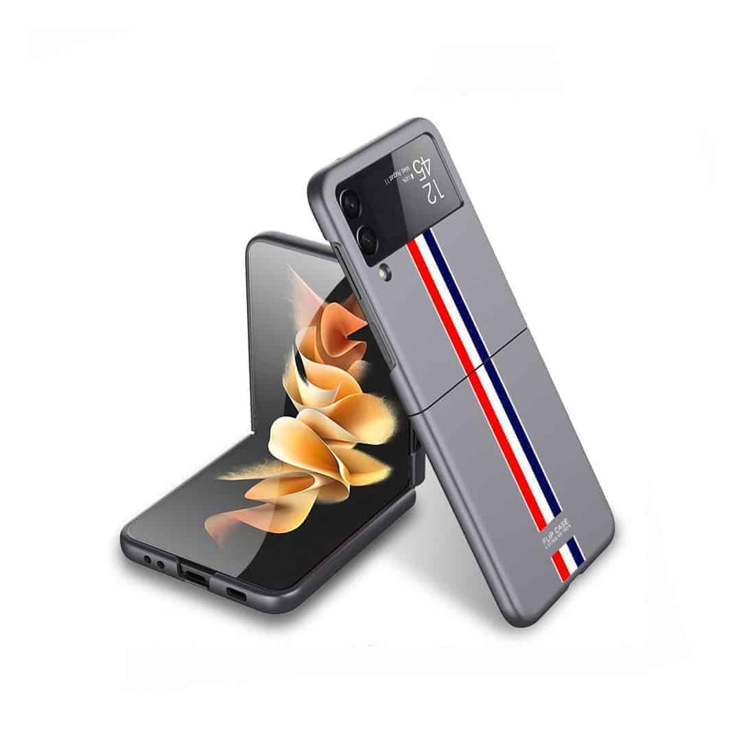 Executive Stripes Matte Case Vertical - Samsung Z Flip 3