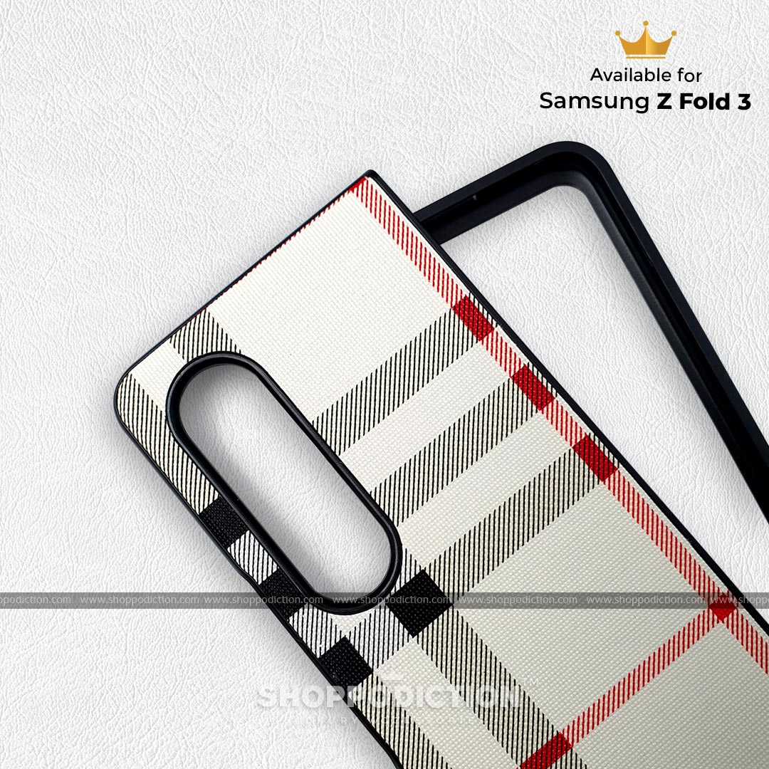 BB Pattern Luxury Case for Samsung Z Fold 3