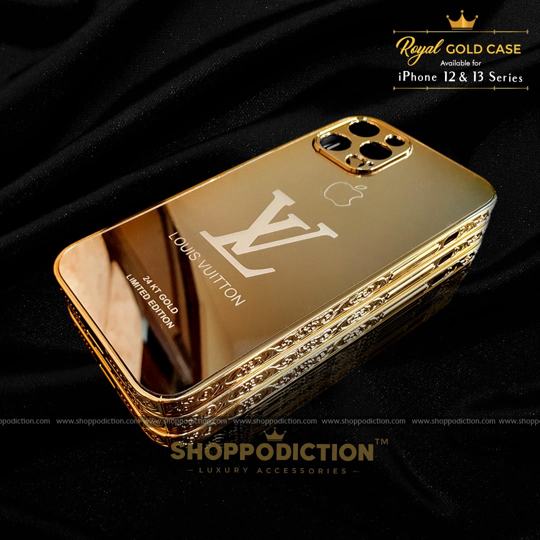 Royal Gold Case for iPhone 14, 13 & 12 Series 