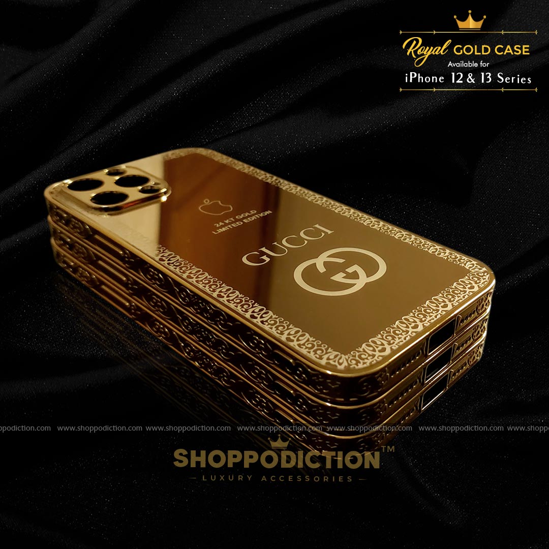 Royal Gold Case for iPhone 14, 13 & 12 Series 