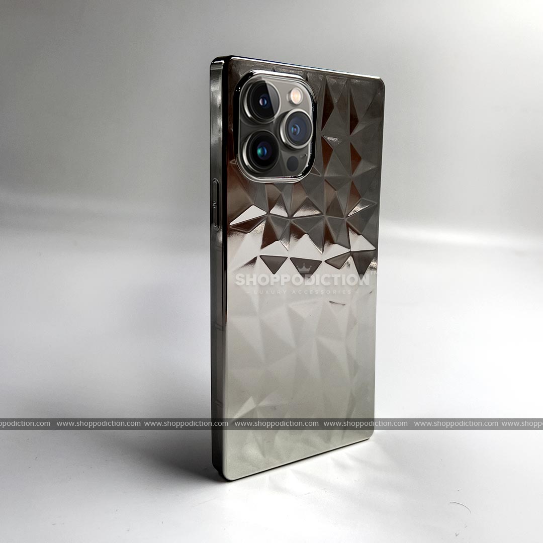 Diamond Pattern Shiny Case for iPhone 13 Series