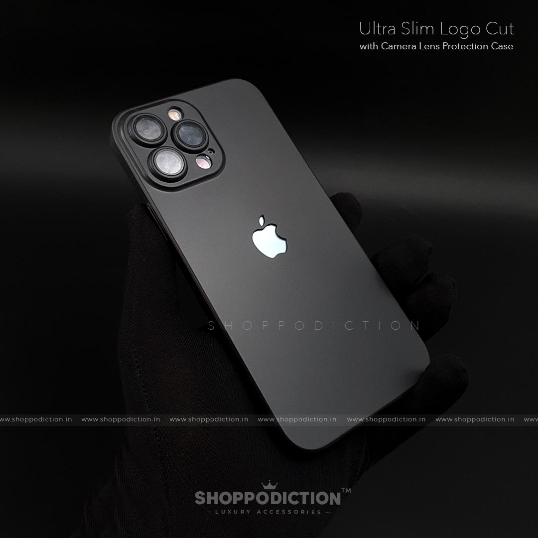 Ultra Slim Logo Cut with Camera Lens Protection Case for 13 Series