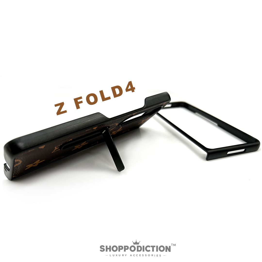 Galaxy Z Fold 3 Louis Vuitton Brown Hard Case – Casecart India