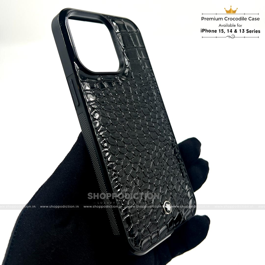 Premium Crocodile Patent Leather Case for 15, 14 & 13 Series